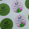 Kit 100 adesivos Redondos 4cm x 4cm - Image 2